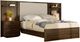 Bernards Westfield 3-Piece Brown Queen Wall Panel Bedroom Set-0