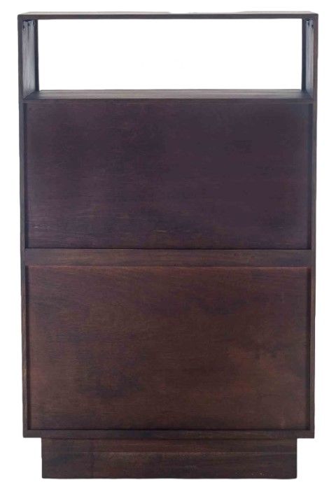 Home Trends & Design San Marino Java Brown/Raw Walnut Chest-2