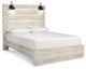 Signature Design by Ashley® Cambeck 5-Piece Whitewash Queen Panel Bed Set-1
