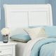 Vaughan-Bassett Bonanza White Twin Sleigh Headboard-0