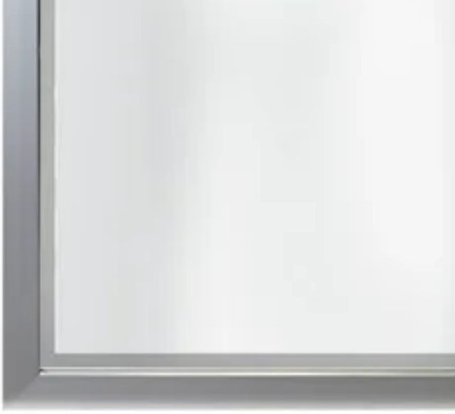 Stylecraft Silver Beveled Framed Wall Mirror-1