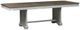 Liberty Furniture Abbey Park 5-Piece Antique White/Weathered Brown Trestle Dining Set-2
