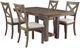 Signature Design by Ashley® Moriville 5-Piece Brown Dining Table Set-0