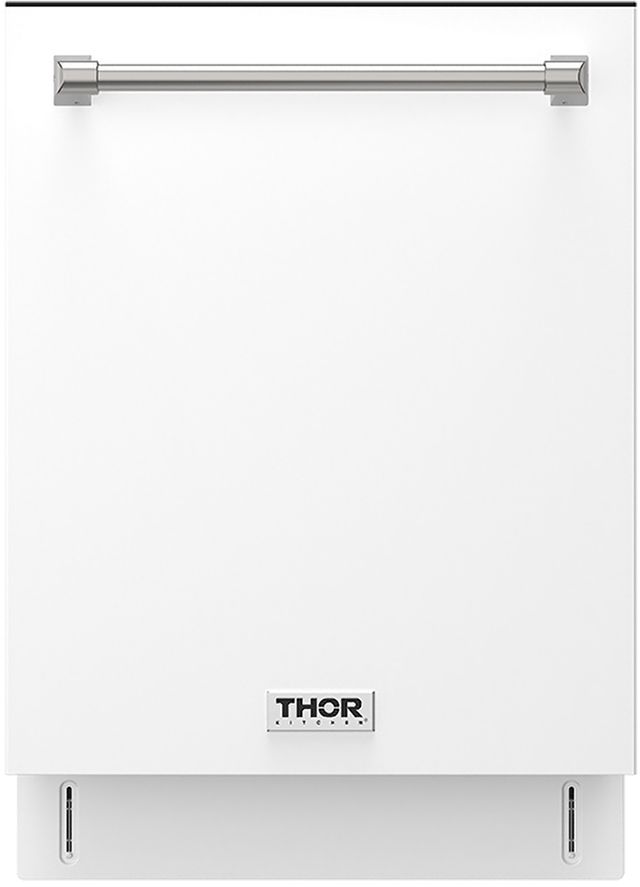 Thor Kitchen 24" White Top Control Built-in Dishwasher-0