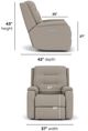 Flexsteel® Customizable Arlo Power Rocker Recliner-3
