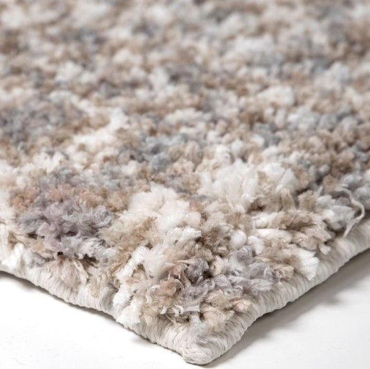 Orian Cotton Tail Solid Beige 5'x8' Area Rug-2
