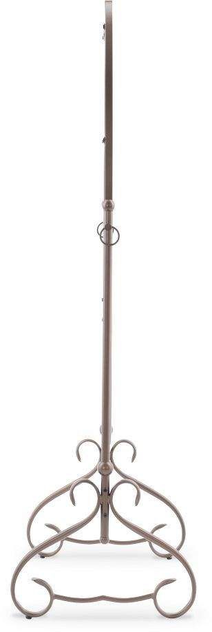 Linon Clarisse Antique Brown Metal Mirror-2