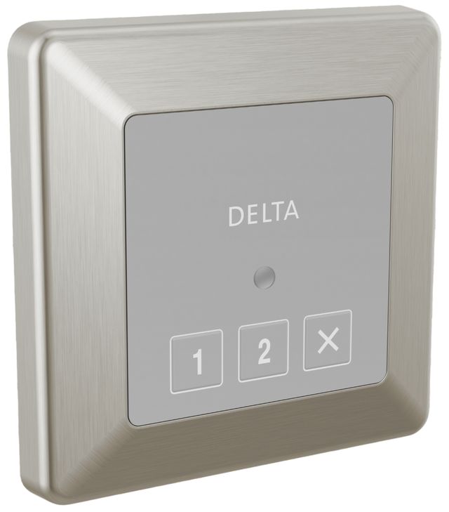 Delta SteamScape™ Classic System Lumicoat® Stainless Square Exterior Steam Control-0