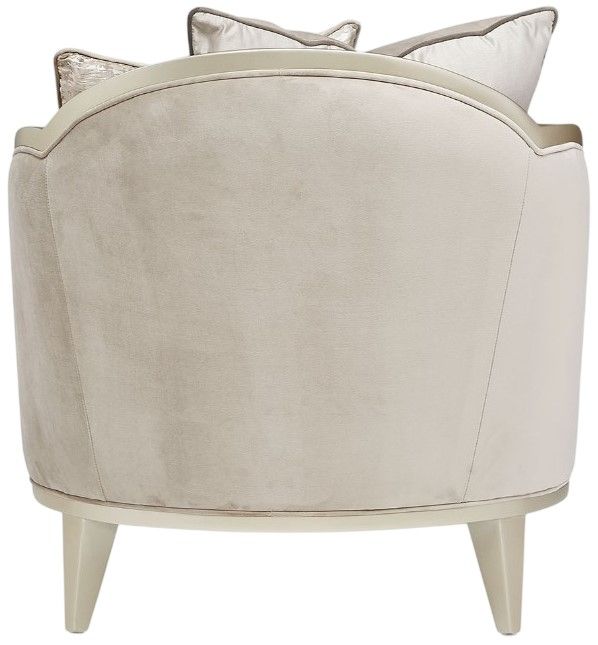 Michael Amini® Villa Cherie Hazelnut/Porcini Chaise-3