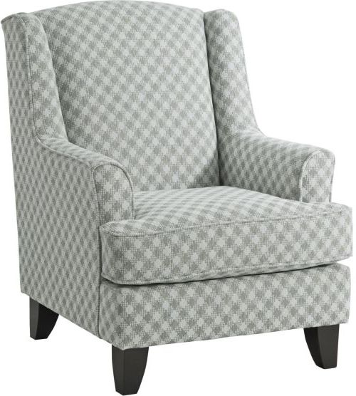 Fusion Furniture Whisper Fog Picnic Marble Accent Chair-0
