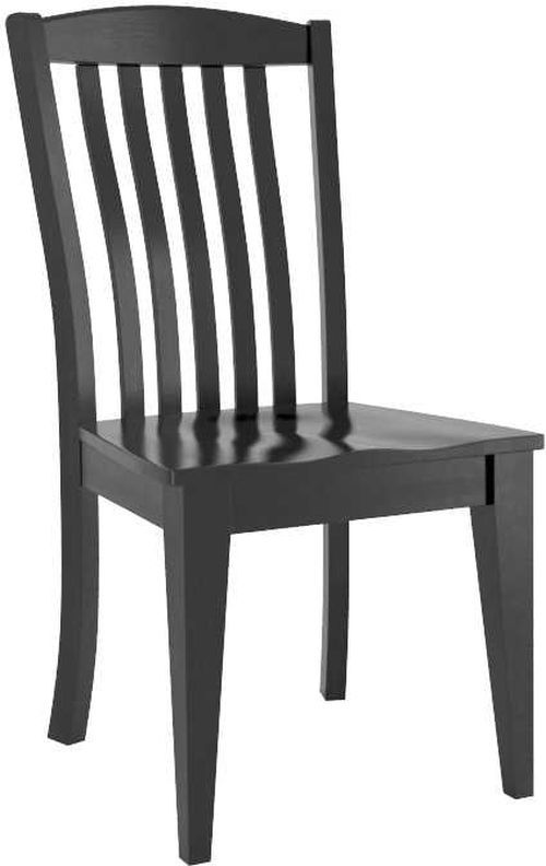Canadel® Gourmet Peppercorn Washed Wood Side Chair-0