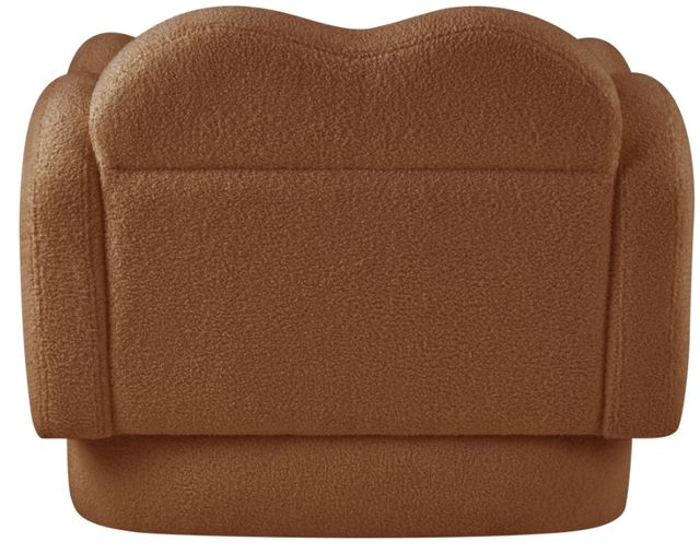 Meridian Furniture Bloom Saddle Teddy Fabric Accent Chair-3