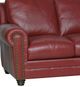 Luke Home Weston Cherry Sofa-1