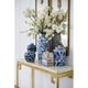 A & B Home 4-Piece Blue/White Book Box Set-1