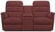 La-Z-Boy® Tripoli Merlot Power Wall Reclining Loveseat with Console and Headrest-0