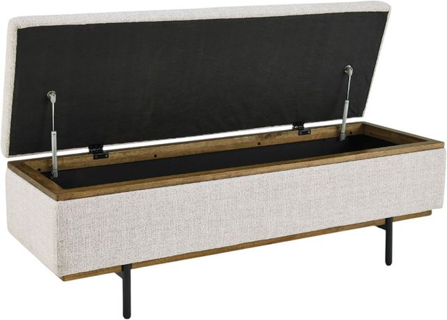 Signature Design by Ashley® Dettaford Stone Storage Bench-2
