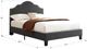 Emerald Home Madison Charcoal King Upholstered Panel Bed-2