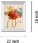 Classy Living Nan Poppy Palette l Wall Art-2