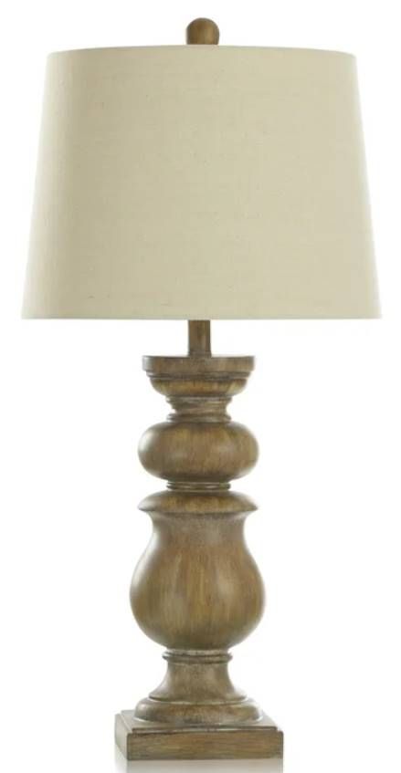 Stylecraft Roanoke/White Table Lamp -0