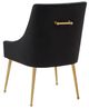 VIG Furniture Modrest Castana 2-Piece Black/Gold Dining Chair Set-3