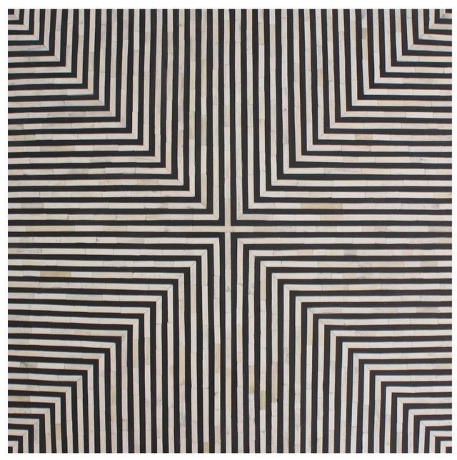 Moe's Home Collection Terning Black/White Square Coffee Table-2