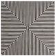 Moe's Home Collection Terning Black/White Square Coffee Table-2