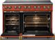 Viking® 5 Series 48" Spiced Cider Pro Style Induction Range with Brushed Brass Trim-1