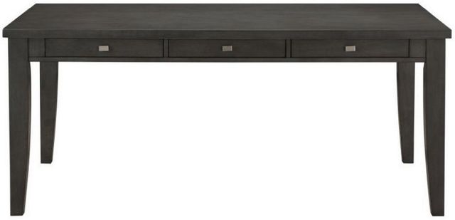 Mazin Furniture Baresford Gray Dining Table-1