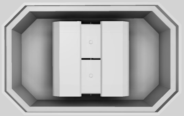 Vent-A-Hood® Designer Series 48" Stainless Steel Island Range Hood-1
