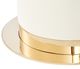 Michael Amini® Lisbon Silken Matte Cream Dining Table-4