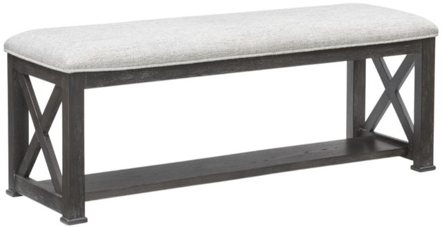 Legacy Classic Briarwood Sable Upholstered Dining Bench-0