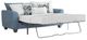 Albany Industries Clearview Blue Twin Sleeper Sofa-0