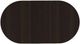 Mavin Customizable 42" x 60" Oval Extendable Dining Table with 18" Leaf-3