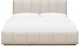 Modus Furniture Gardenia Chai/Cotton Eastern King Upholstered Platform Bed-3