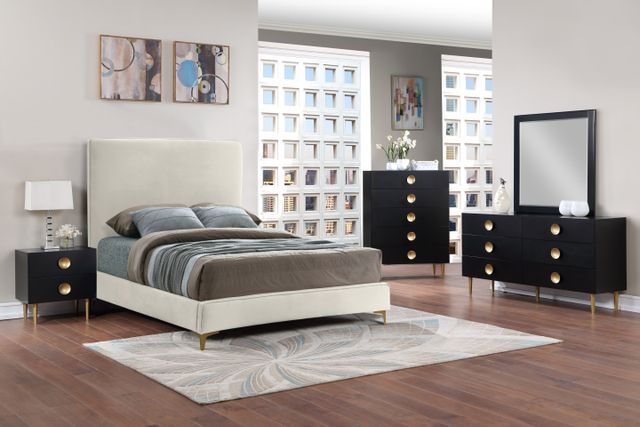 Meridian Furniture Zayne Black Mirror-4