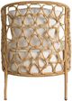 Universal Explore Home™ Oasis Coastal Living Home Natural/Nomad Snow Pebble Accent Chair-3