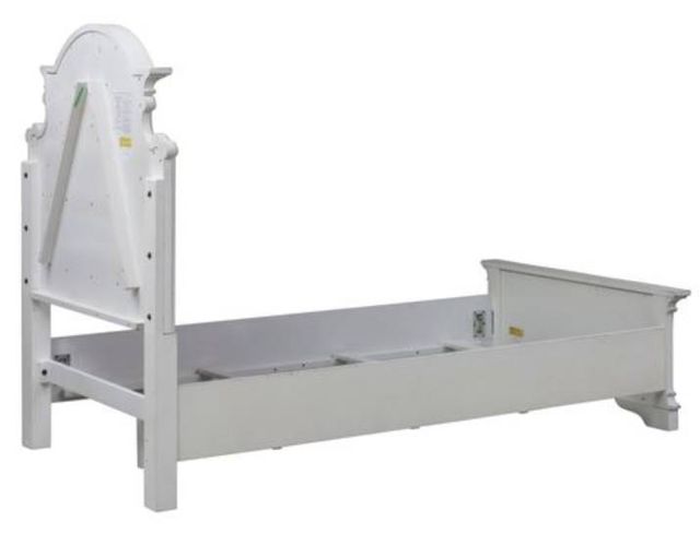Liberty Furniture Magnolia Manor Antique White Youth Twin Upholstered Bed-2