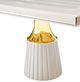 Michael Amini® Carmela Shimmer Ivory Dining Table-2