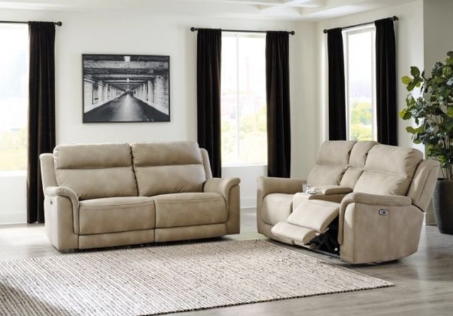 Signature Design by Ashley® Next-Gen 2-Piece Sand Power Reclining Living Room Set-3