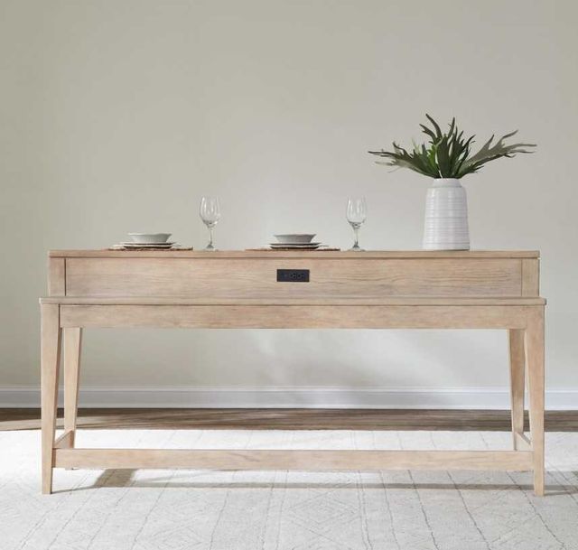 Liberty Furniture Brentwood Sandstone Console Bar Table-1