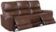 Coaster® Greenfield Saddle Brown Upholstered Power Reclining Sofa-1
