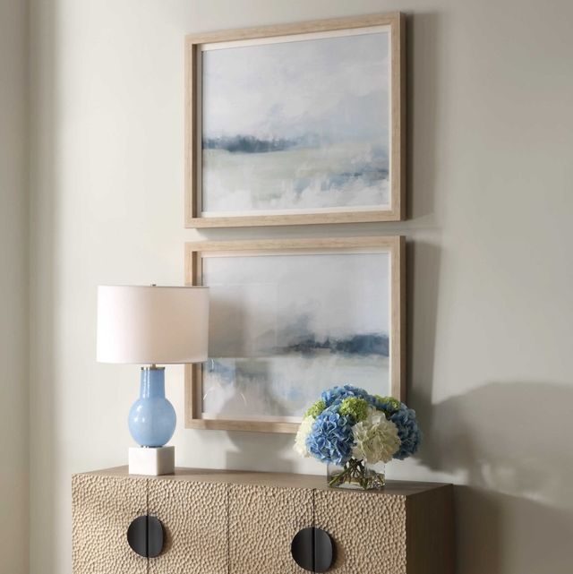 Uttermost® June Vess 2-Piece Breezy Vista Framed Prints Set-2
