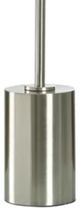 StyleCraft Silver/White Steel Table Lamp-2