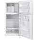 GE® 30" 19.1 Cu. Ft. White Top Freezer Refrigerator-2