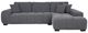 Coaster® Octavia 2-Piece Charcoal Gray Right Arm Facing Sectional and Chaise-1