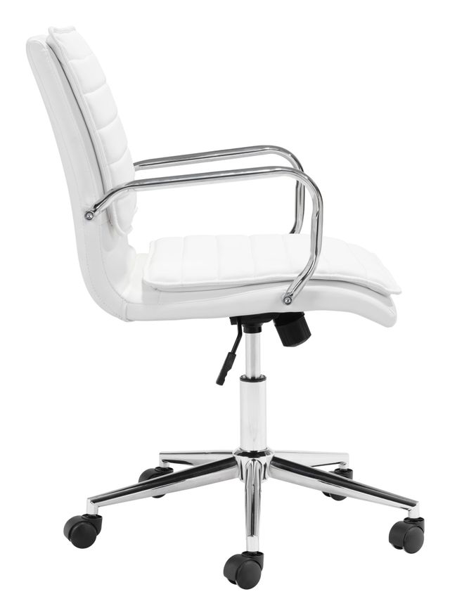 Zuo® Modern Partner White Office Chair-2