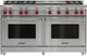 Wolf® 60" 6-Burner Stainless Steel Pro Style Liquid Propane Gas Range-0
