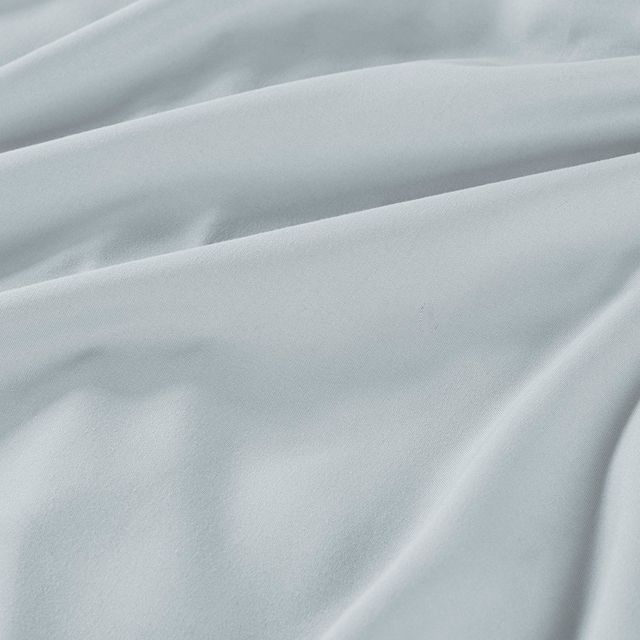 Olliix by Intelligent Design Grey Twin XL Extended Drop 36" Dorm Bed Skirt-4