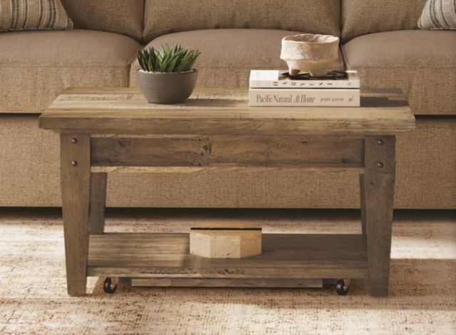 Null Furniture Hayden Valley Sandstone Rectangular Cocktail Table-3