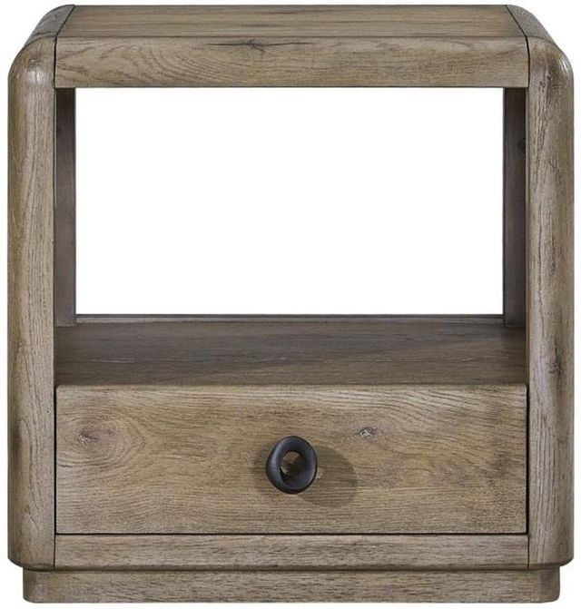 Bernards Pagosa Beige End Table-2